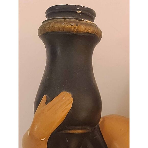 RARE Alexander Backer ABCO Chalkware Arabian Man Candleholder Sconce - Picture 7 of 10